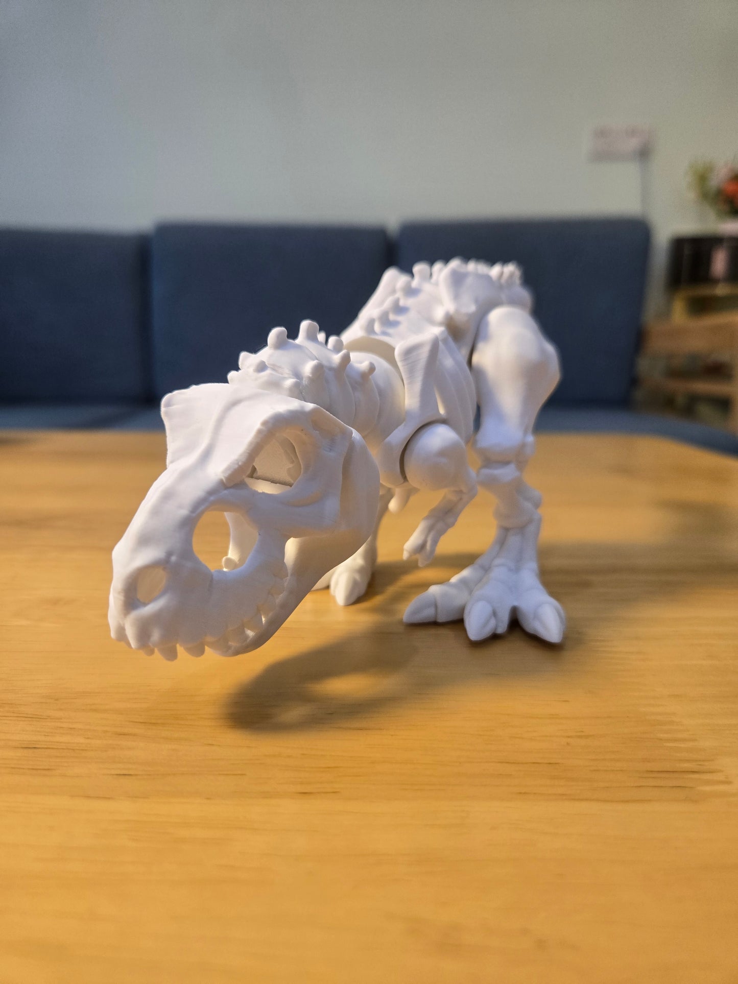 3D printed skeleton Tyrannosaurus Rex multi-joint movable model toy Halloween ornaments