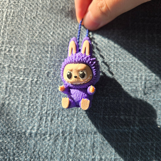 3D printed Labubu keychain