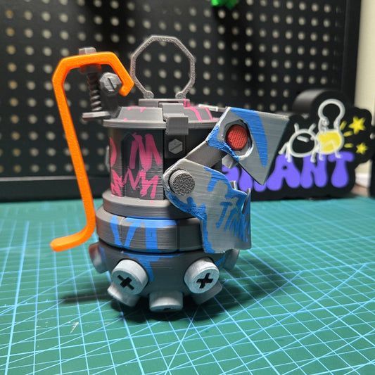 DIY Hand Painted Jinx's Chompers | Personalized Artwork with Graffiti Design