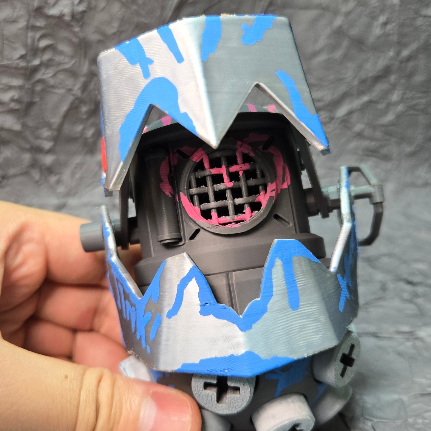 DIY Hand Painted Jinx's Chompers | Personalized Artwork with Graffiti Design