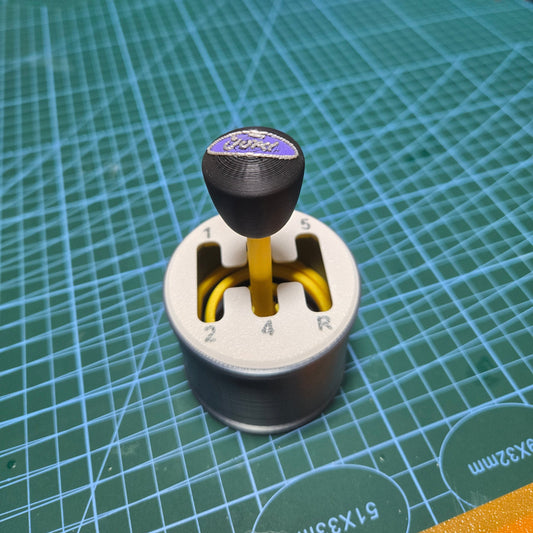 3D printed manual gear lever decompression toy desktop decoration