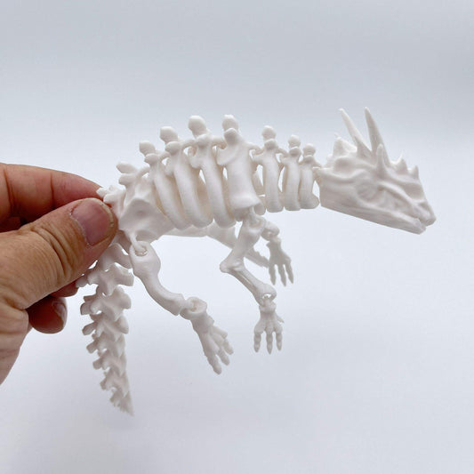 High Quality Dinosaur Skeleton 3D Printed Ornaments Toys Halloween Decorations Creative