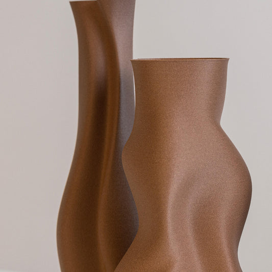 Eco-Friendly 3D Printed Vase for Fresh or Dried Flowers and Decor Gift for Home