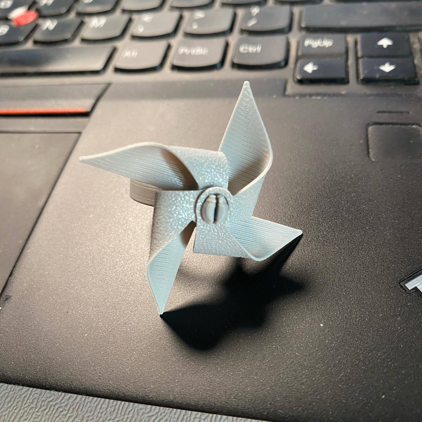 3D printed windmill ring, Rotates with the wind