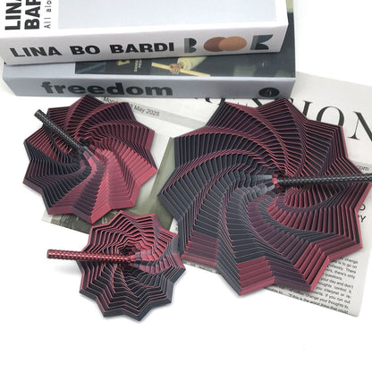 3D printed polygonal star portable decompression toy stereoscopic vision gift