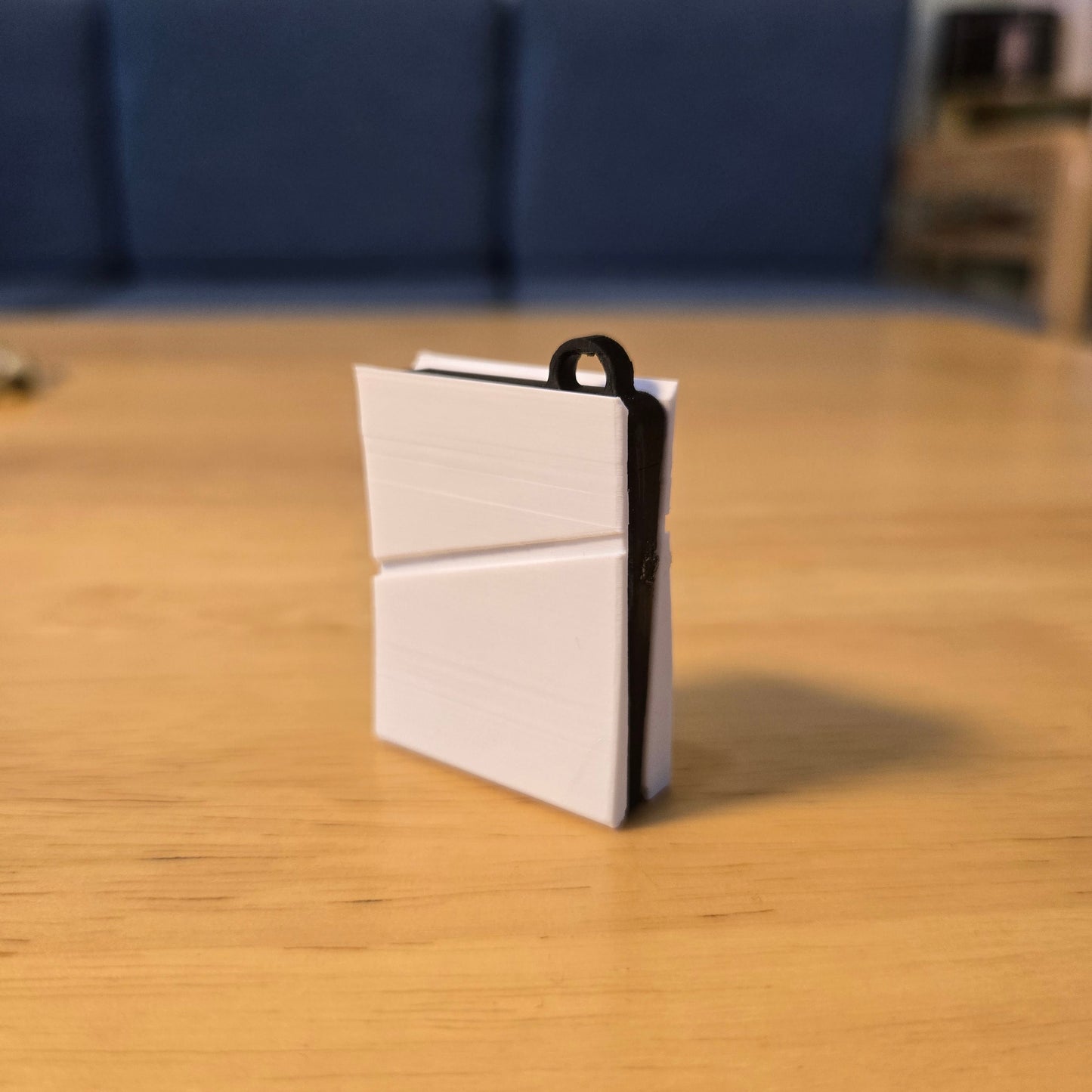 3D printed mini PS5 pendant keychain diy made