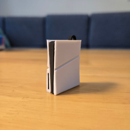 3D printed mini PS5 pendant keychain diy made