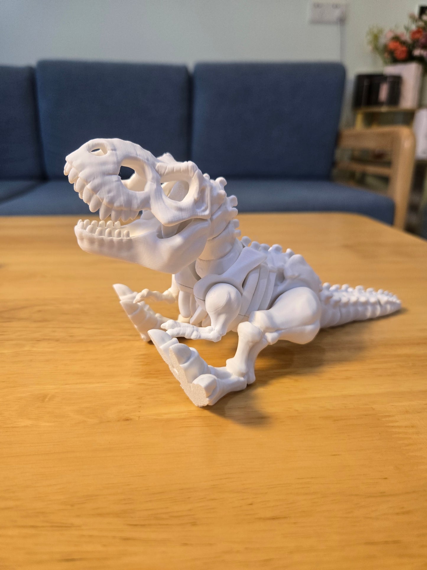 3D printed skeleton Tyrannosaurus Rex multi-joint movable model toy Halloween ornaments
