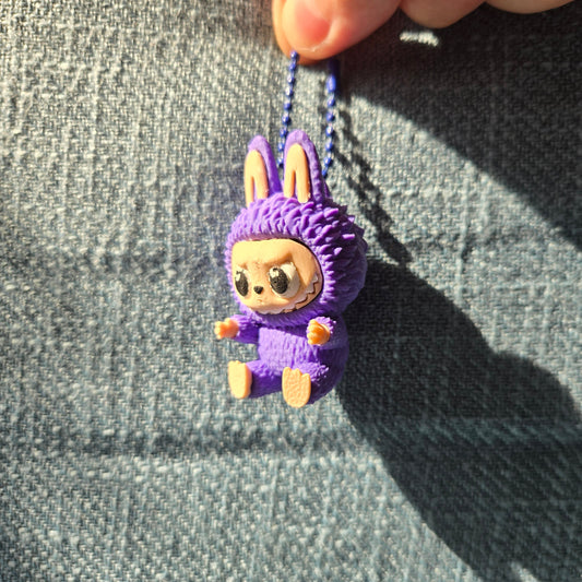 3D printed Labubu keychain