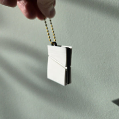3D printed mini PS5 pendant keychain diy made
