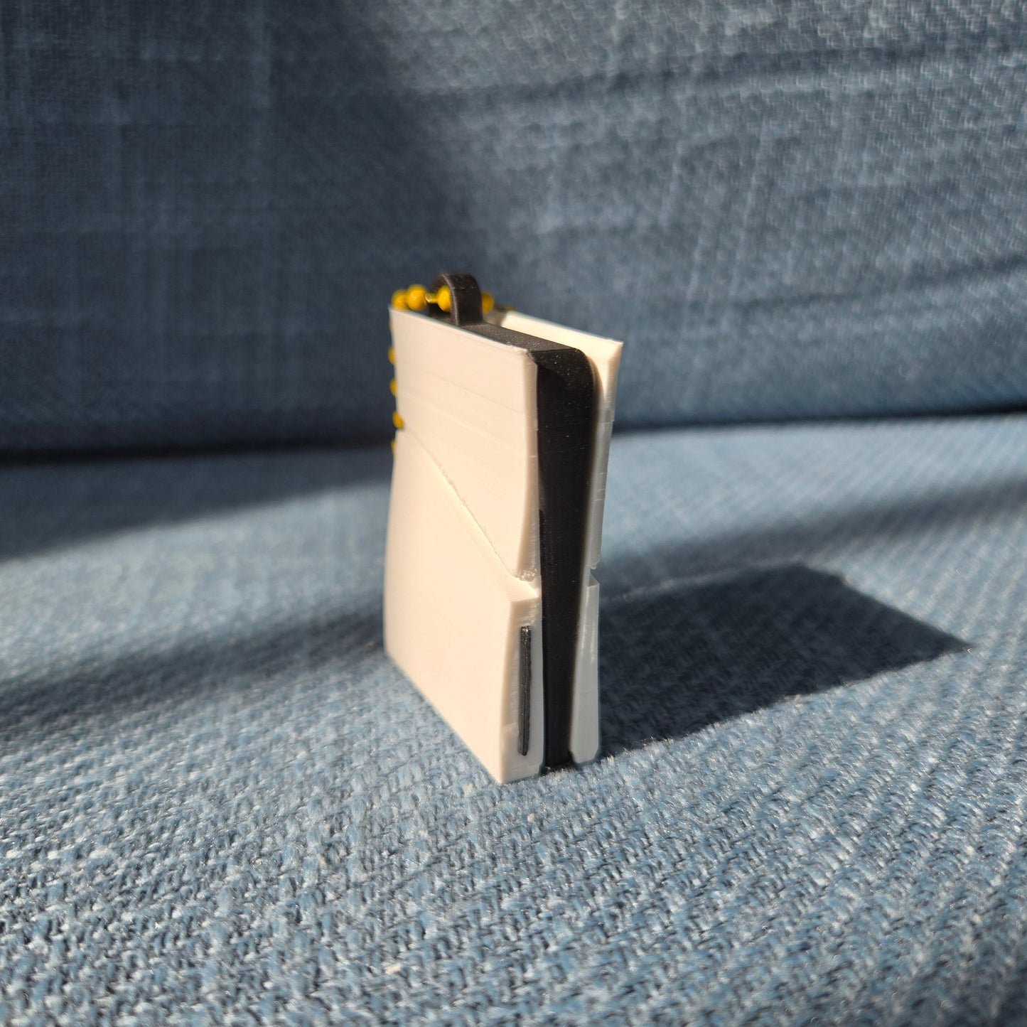 3D printed mini PS5 pendant keychain diy made