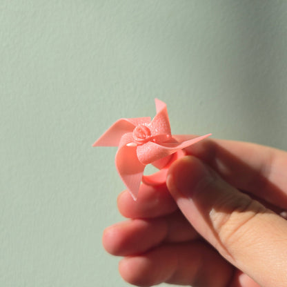 3D printed windmill ring, Rotates with the wind