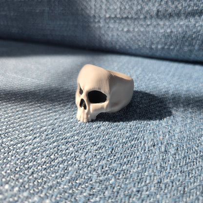 3D printed skull ring