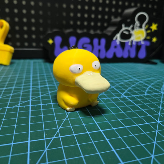 Stress-Reliever: 3D Printed Pokémon Psyduck Click Fidget Toy