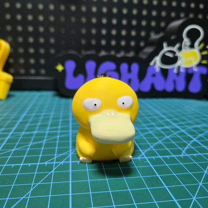 Stress-Reliever: 3D Printed Pokémon Psyduck Click Fidget Toy
