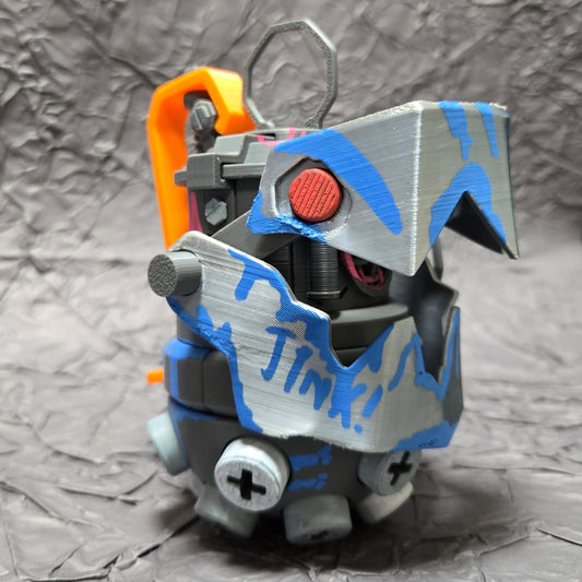 DIY Hand Painted Jinx's Chompers | Personalized Artwork with Graffiti Design