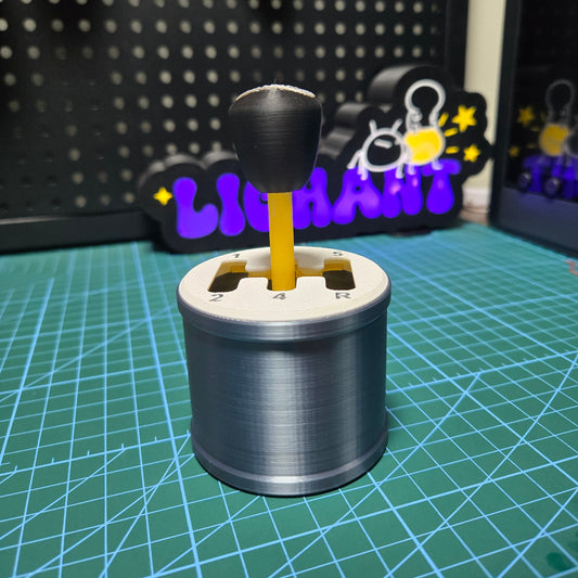 3D printed manual gear lever decompression toy desktop decoration