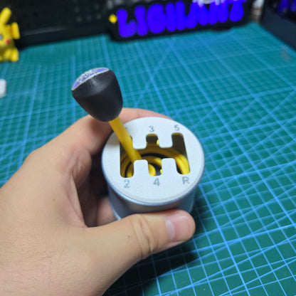 3D printed manual gear lever decompression toy desktop decoration