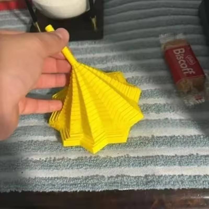 3D printed polygonal star portable decompression toy stereoscopic vision gift