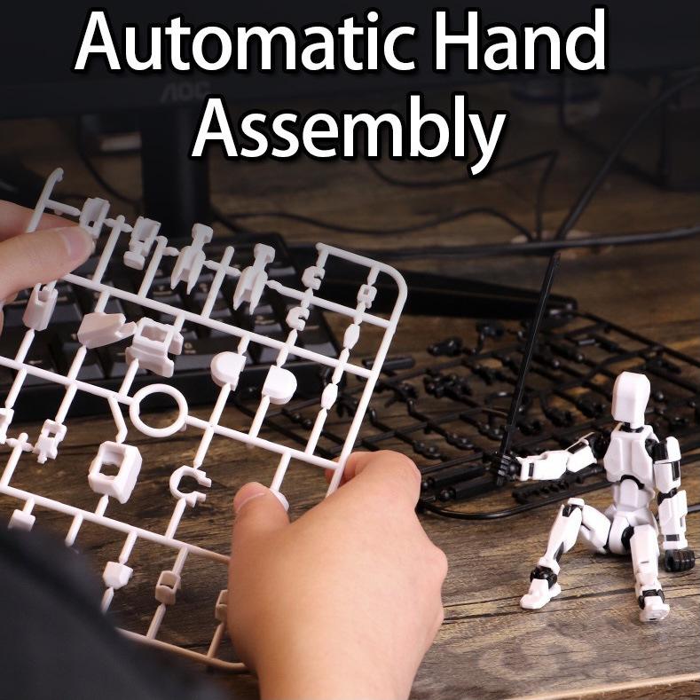 Custom DIY Articulated 13 Robot Dummy Action Figure 3d Printing Action Figure T13 Multi-jointed Movable Robot