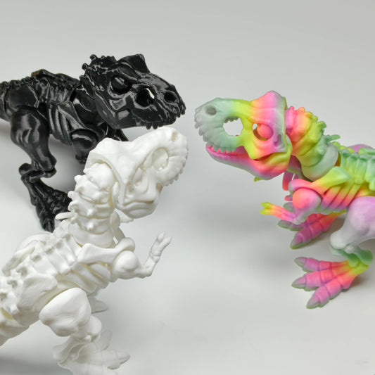 3D printed skeleton Tyrannosaurus Rex multi-joint movable model toy Halloween ornaments