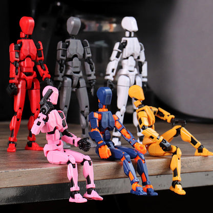 Custom DIY Articulated 13 Robot Dummy Action Figure 3d Printing Action Figure T13 Multi-jointed Movable Robot
