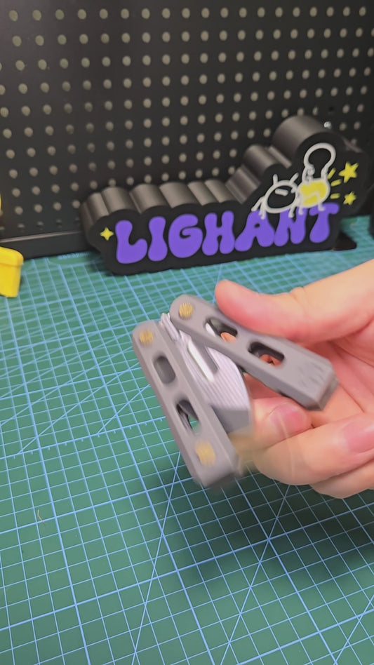 3D Printed Decompression Butterfly Knife