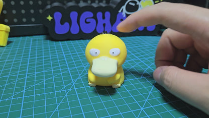 Stress-Reliever: 3D Printed Pokémon Psyduck Click Fidget Toy