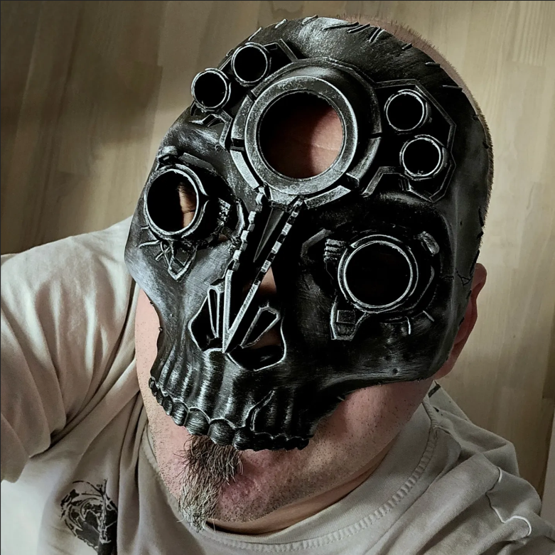 GEAR SHADOW Mask| Halloween Mask